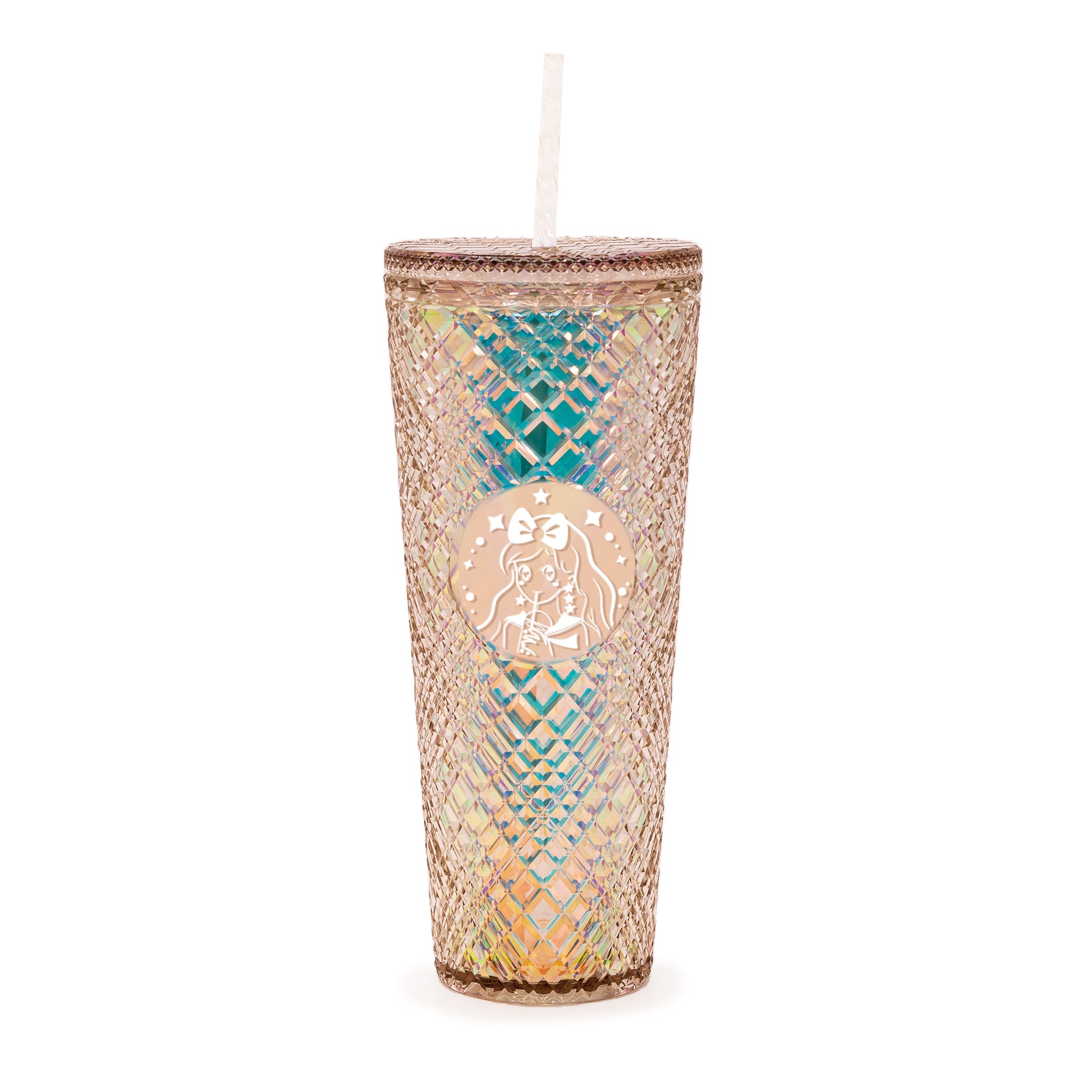 Tall Dazzling Jewel Holographic Tumbler - Green – Bewaltz