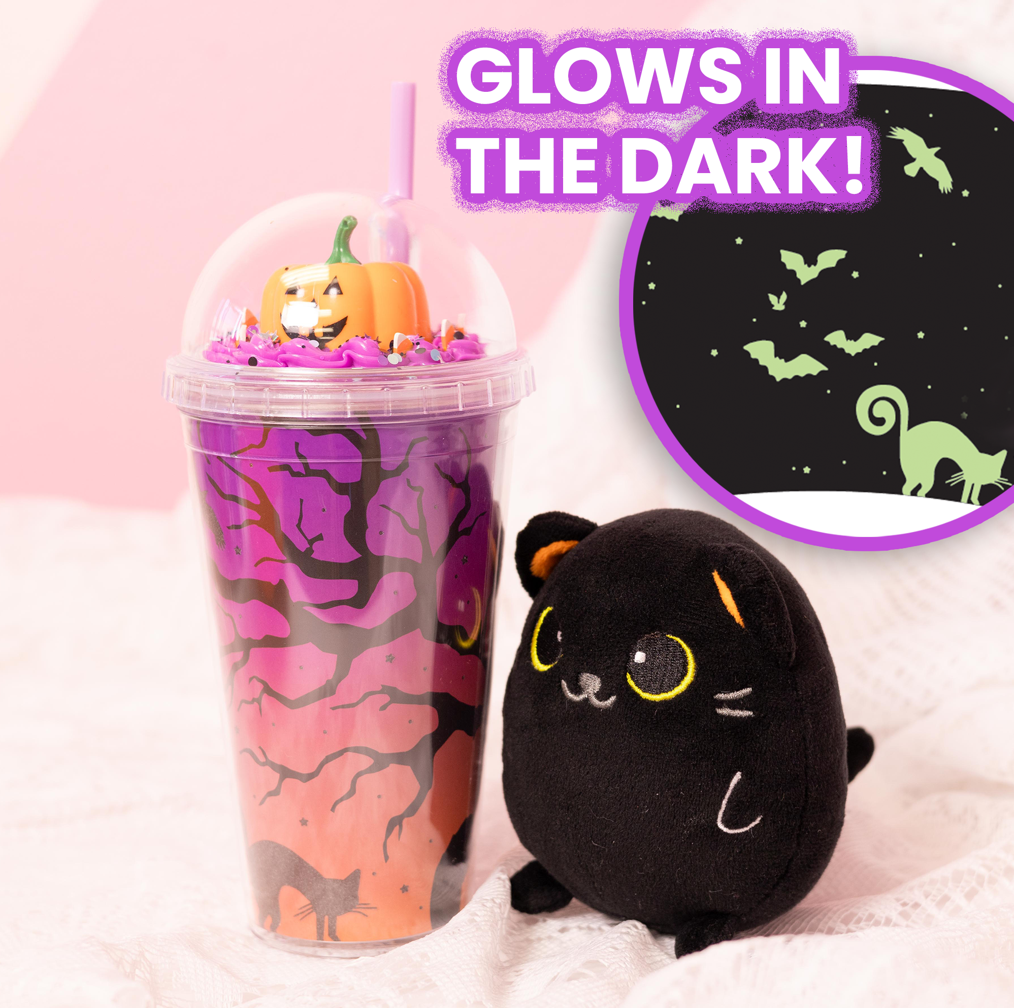 Glow in the Dark Mermaid Tumbler Cup, Glow in the Dark Gift