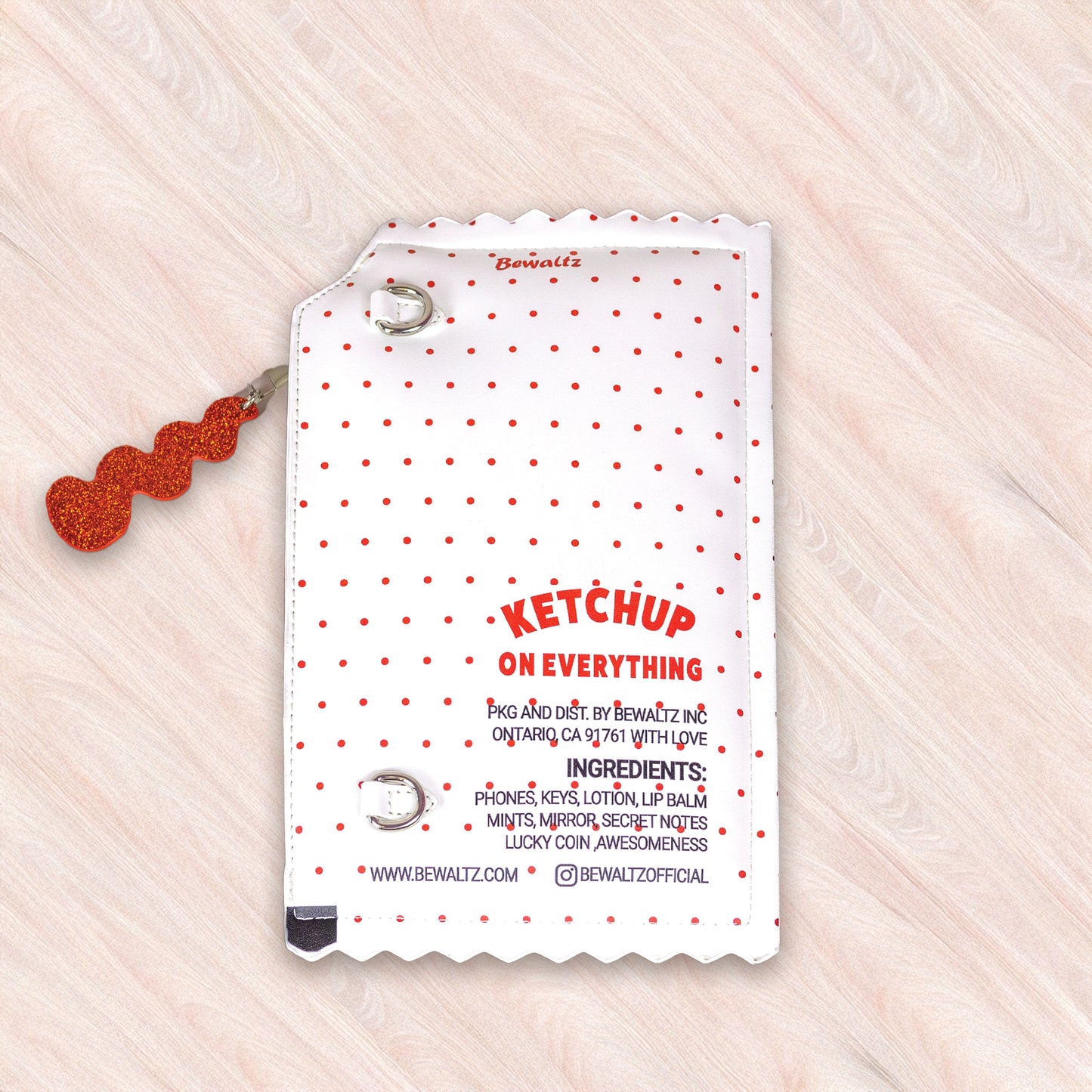 Sauce Packet Crossbody-Ketchup