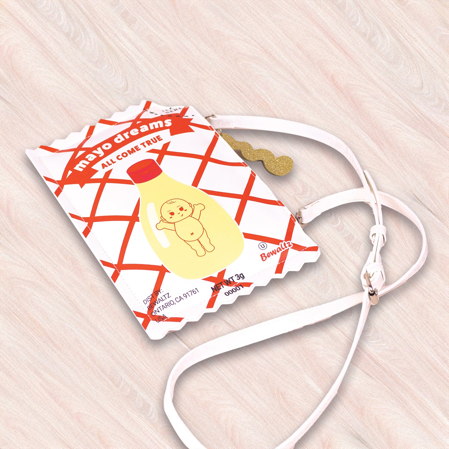 Sauce Packet Crossbody-Mayo