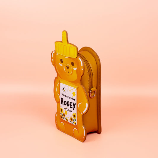 Honey Bear Bottle Crossbody