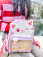 Claw Machine Pin Collector Backpack - Friendly Kitty