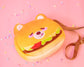 Hamburger Bear Crossbody