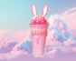 Sakura Bunny Tumbler-Pink