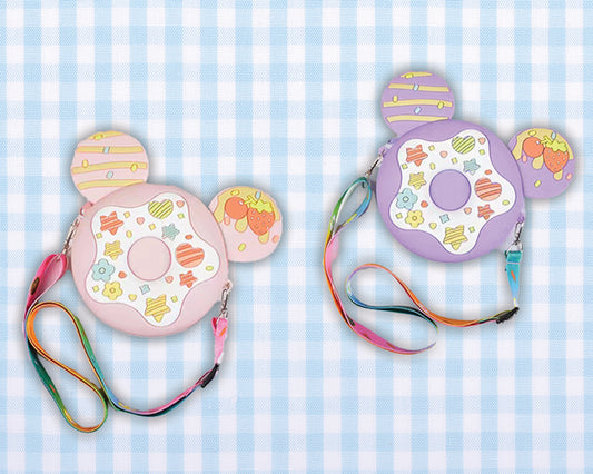 Donut Mouse Ear Crossbody -pink