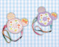 Donut Mouse Ear Crossbody -pink