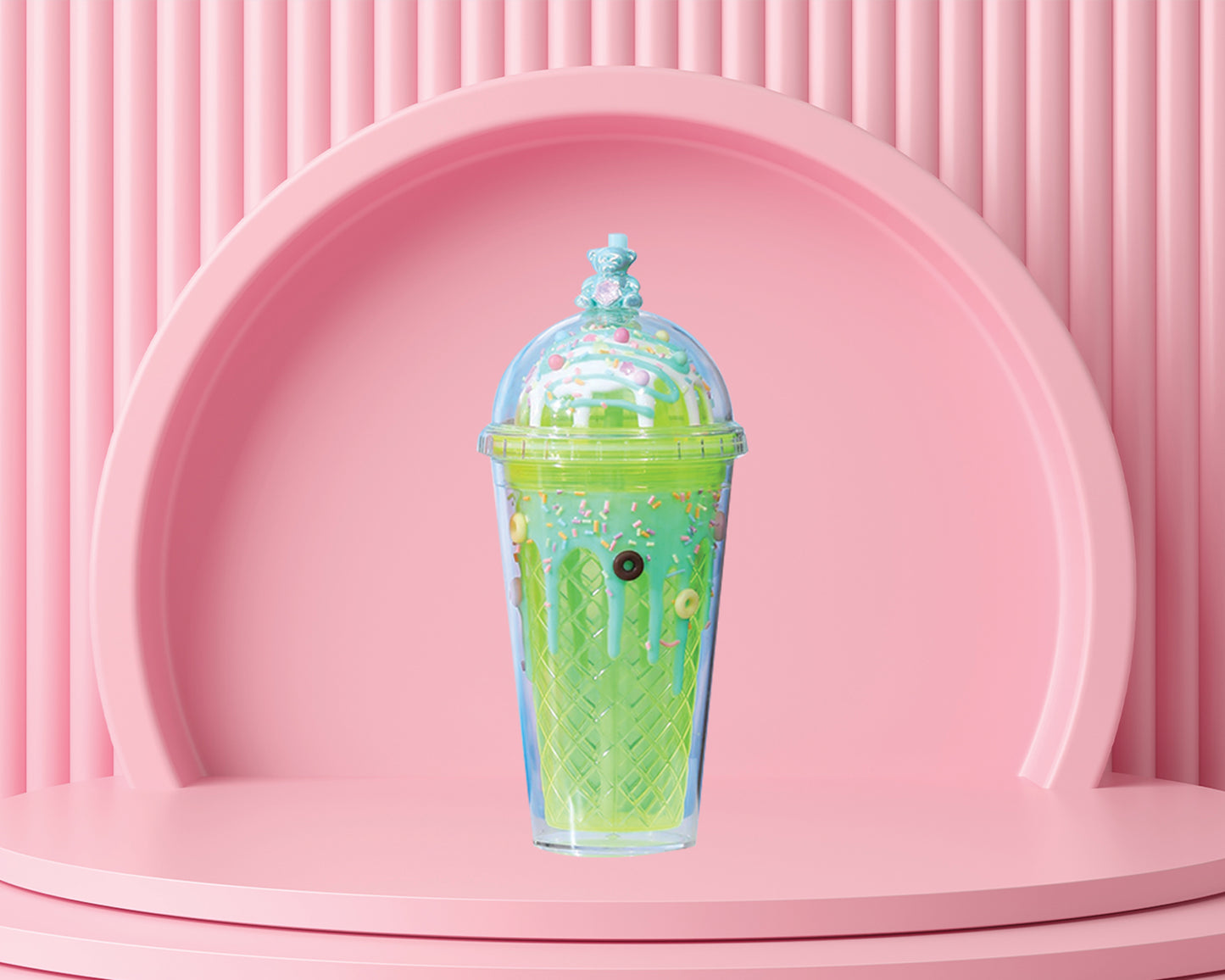 Gummy Bear Scoop Tumbler -Green