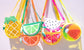 Jelly Fruit Handbag- Lime