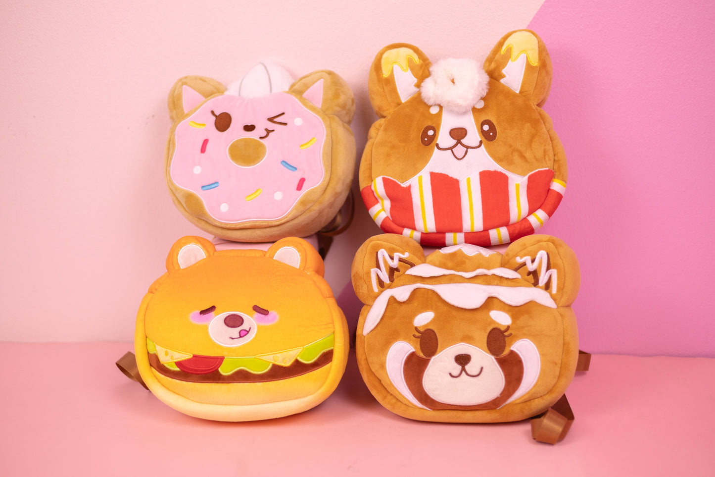 Hamburger Bear Crossbody