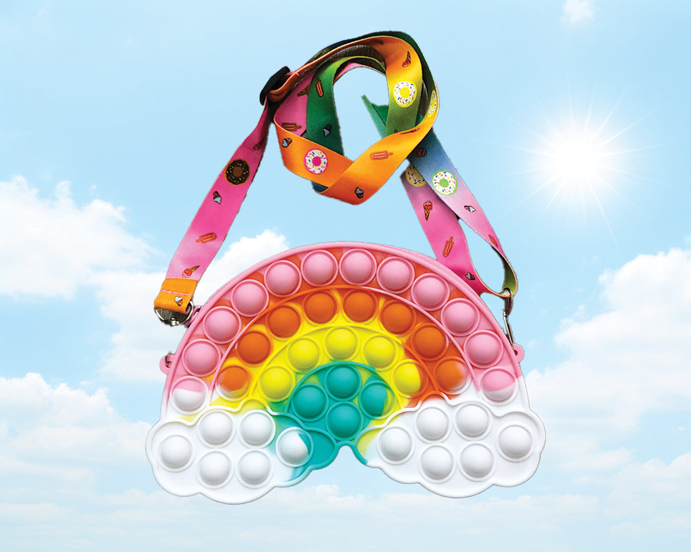 Fidget Rainbow Crossbody