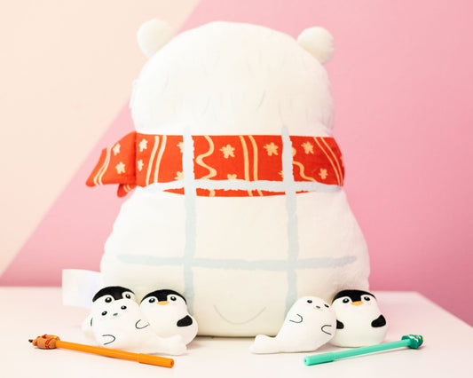 Tic Tac Toe Plushies - Polar Bear & Friends