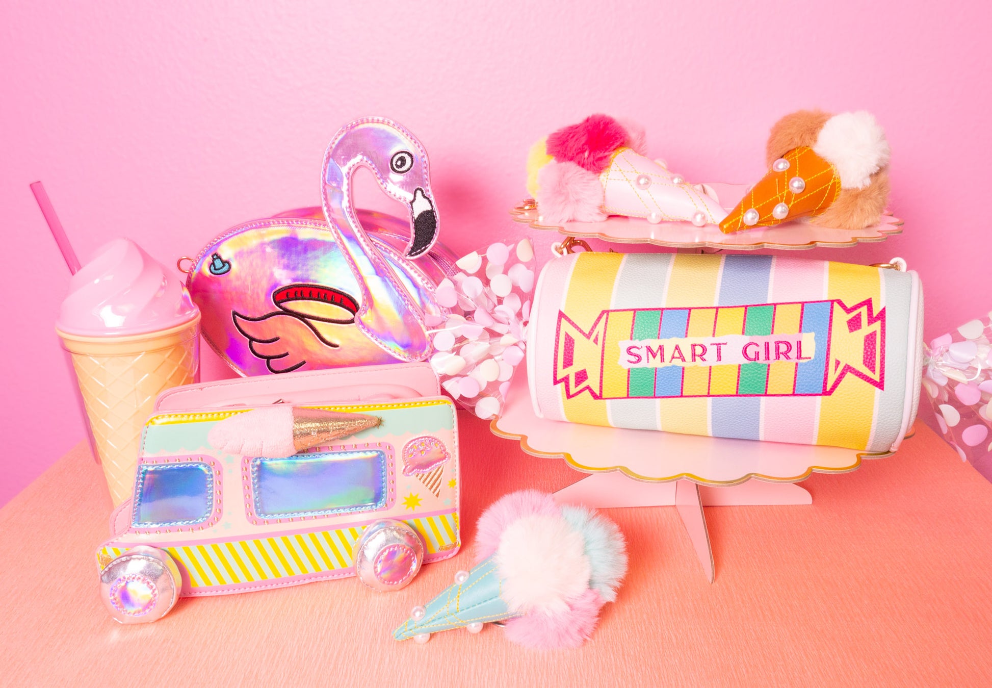 Small Zipper Bag-Mermaid Tail – Funky Flamingo Gift Shop