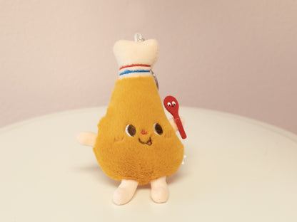 Foodie Plush Keychain